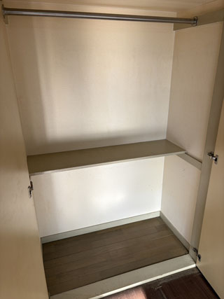 クローゼットのビフォアアフター