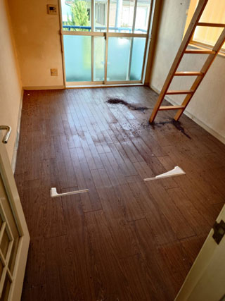 部屋のビフォアアフター