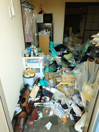 玄関のビフォアアフター