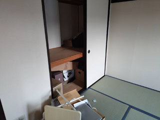 部屋2のビフォアアフター