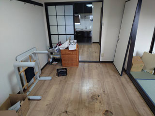部屋1のビフォアアフター